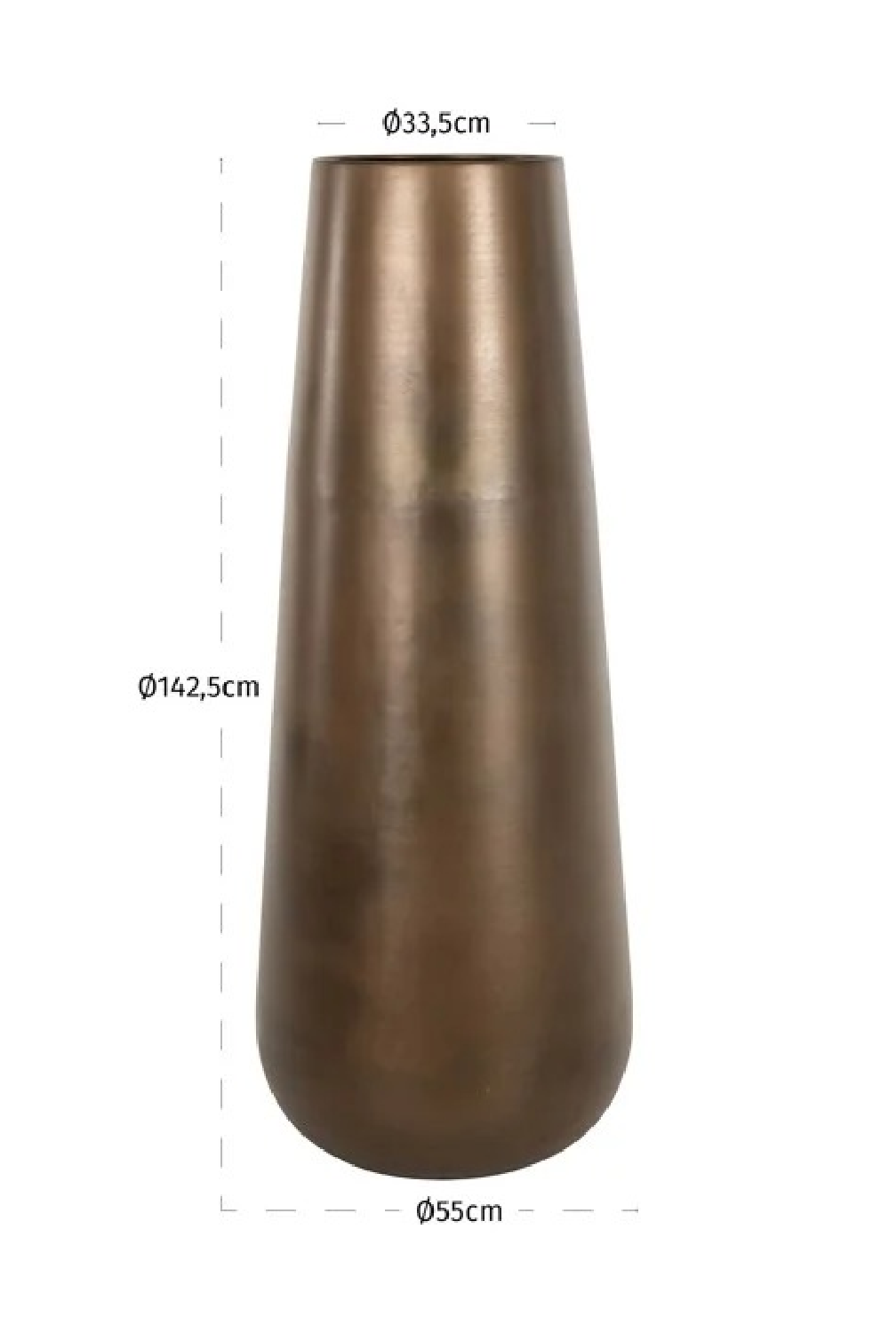 Antique Brass Vase | Richmond Interiors Kenza | Oroa.com