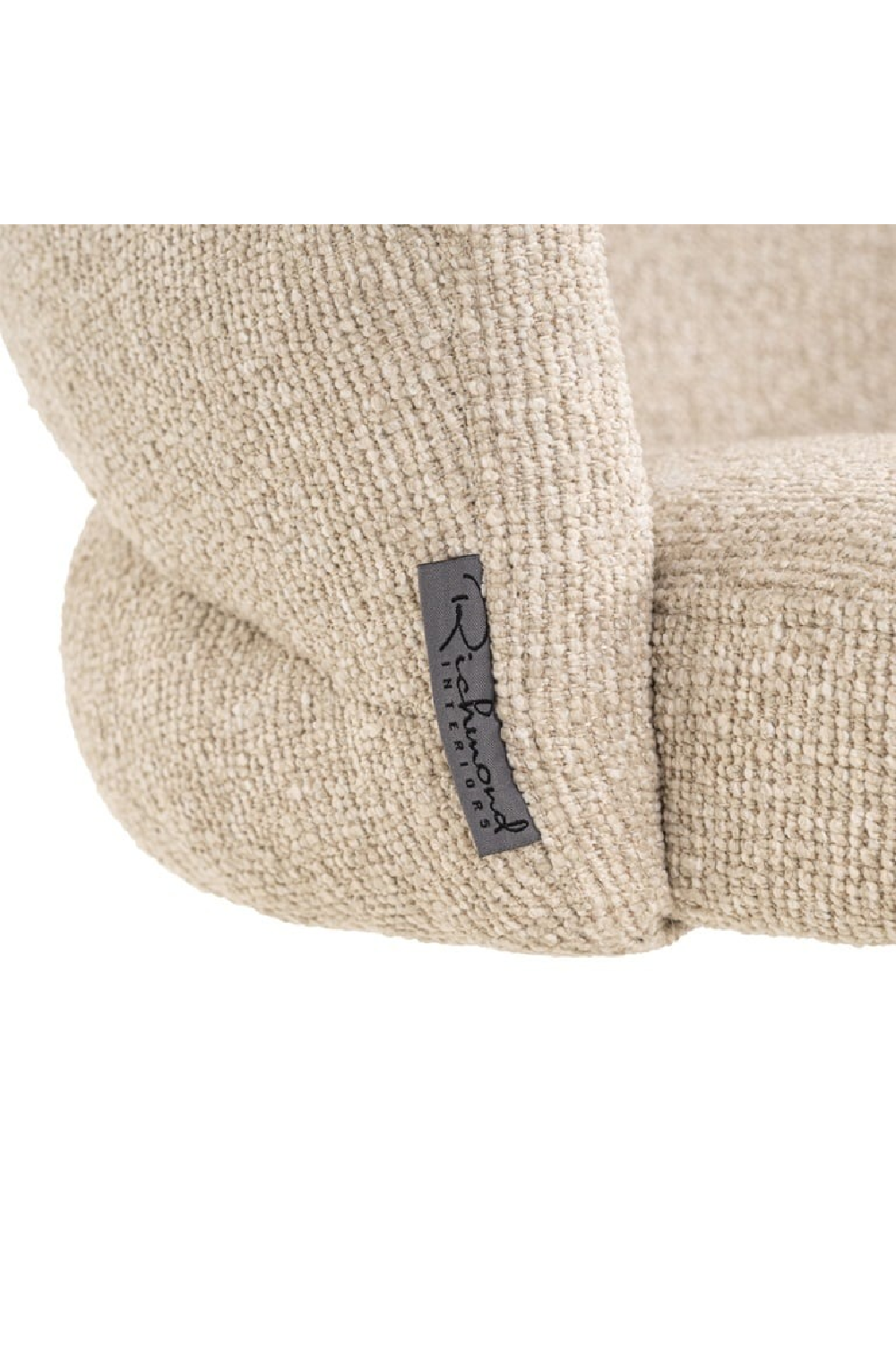 Cream Upholstered Swivel Chair | Richmond Interiors Zendaya | Oroa.com