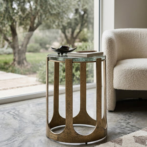   Gold Framed End Table | Oroa.com