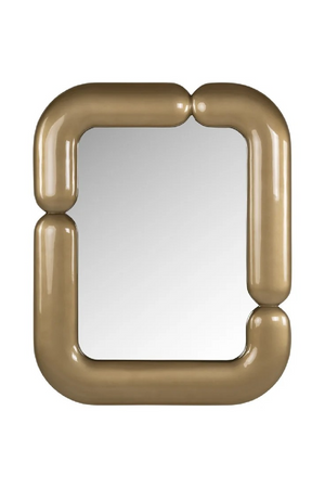 Glossy Gold Mirror | Richmond Interiors Aubry | Oroa.com