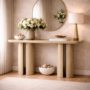   Cylindrical Legs Console Table | Oroa.com