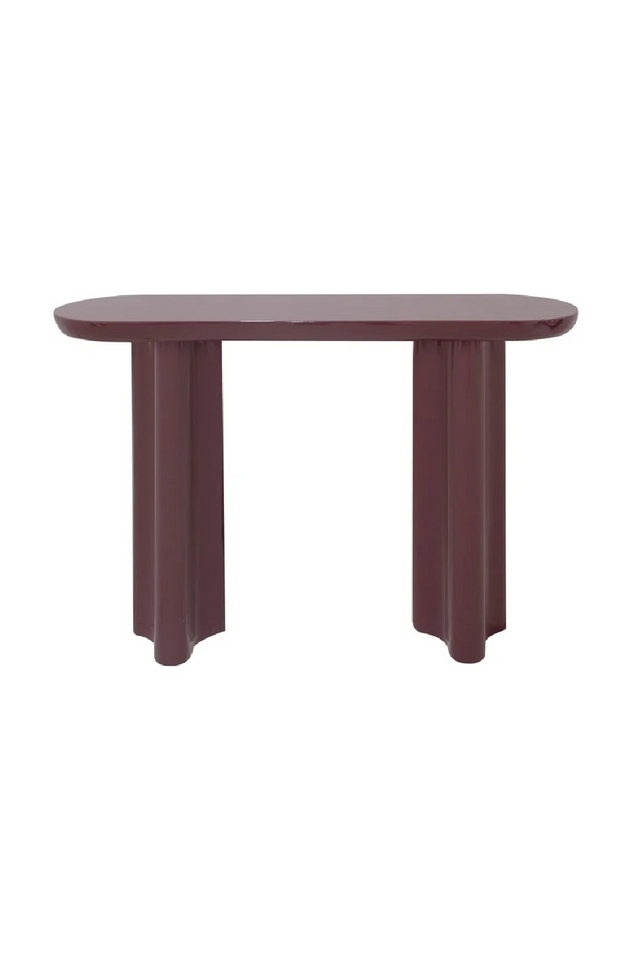 Glossy Fiberglass Console Table | Richmond Interiors Sunny | Oroa.com