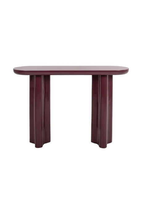 Glossy Fiberglass Console Table | Richmond Interiors Sunny | Oroa.com