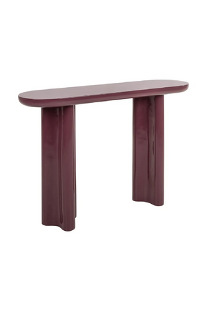 Glossy Fiberglass Console Table | Richmond Interiors Sunny | Oroa.com