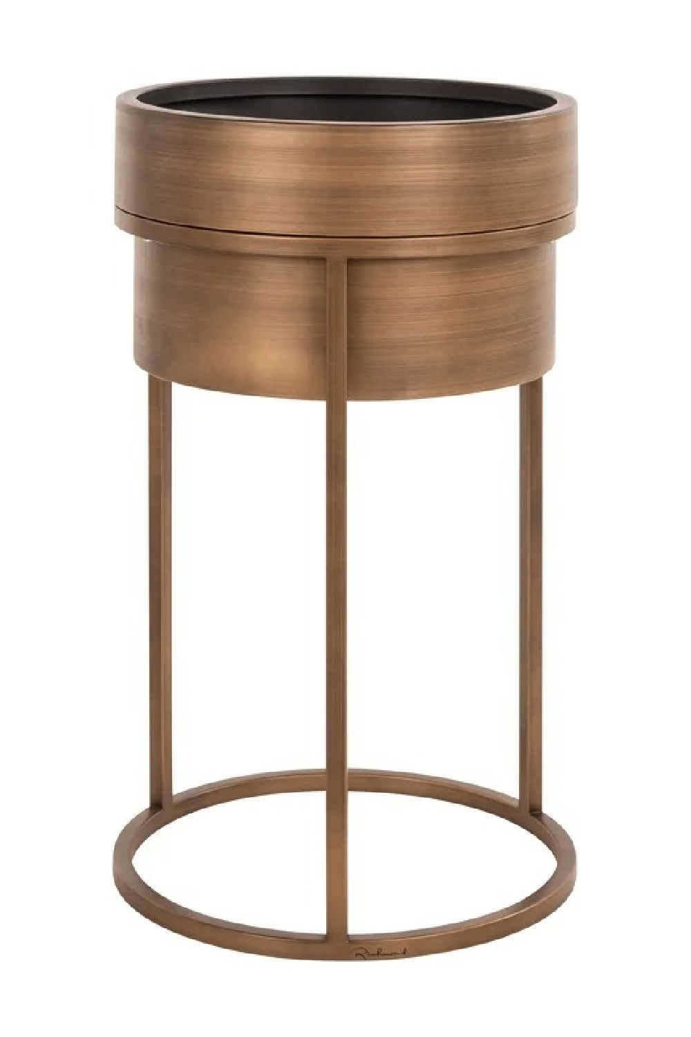 Brushed Gold Planter | Richmond Interiors Chadd | Oroa.com