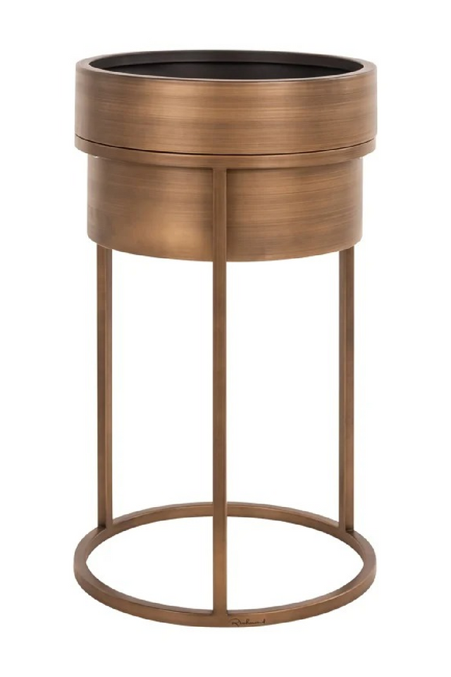 Brushed Gold Planter | Richmond Interiors Chadd | Oroa.com