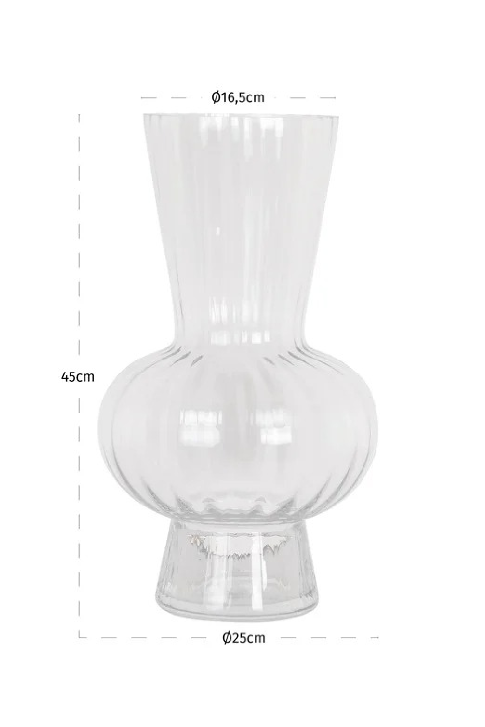Long-Necked Glass Vase | Richmond Interiors Zaya | Oroa.com