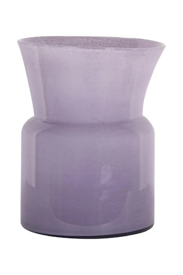 Purple Sculptural Glass Vase | Richmond Interiors Milan | Oroa.com