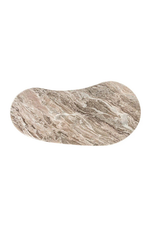 Curved Marble Desk | Richmond Interiors Rashford | Oroa.com