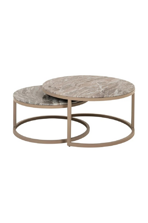 Marble Nested Coffee Tables (2) | Richmond Interiors Fairfax | Oroa.com