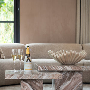   Square Marble Coffee Table Set (2) | Oroa.com