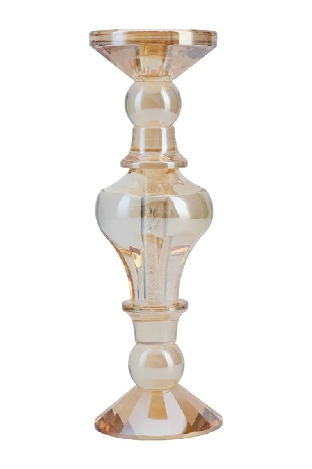 Amber Glass Candle Holder | Richmond Interiors Dilan | Oroa.com