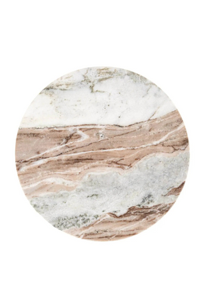 Pink Marble End Table | Richmond Interiors Vevey | Oroa.com