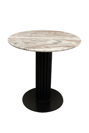 Pink Marble Bistro Table | Richmond Interiors Nyon | Oroa.com