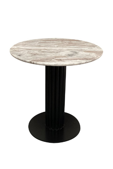 Pink Marble Bistro Table | Richmond Interiors Nyon | Oroa.com