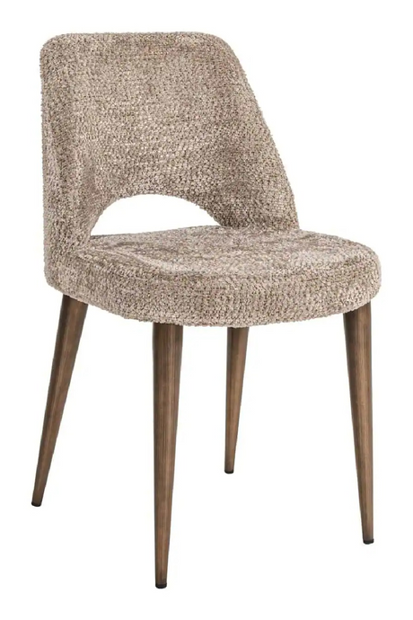   Cut-Out Cream Dining Chairs (2) | Oroa.com