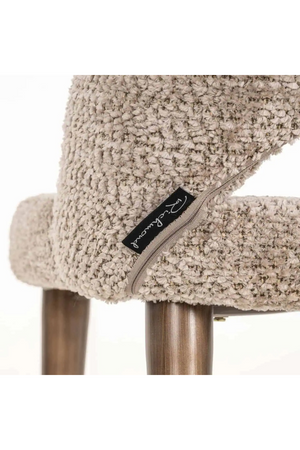 Cut-Out Cream Dining Chairs (2) | Richmond Interiors Delphine