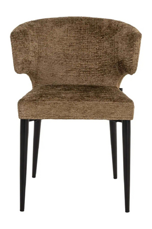 Brown Curved Back Dining Chair | Richmond Interiors Taylor | Oroa.com