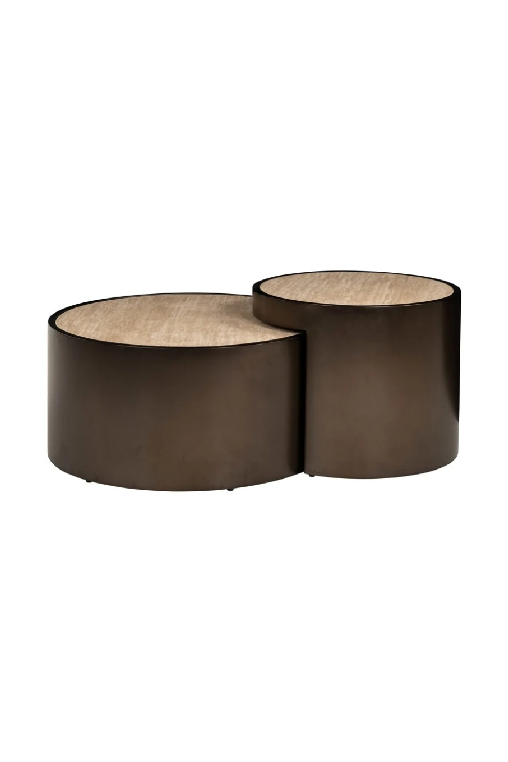 Steel Framed Nested Coffee Tables (2) | Richmond Interiors Ronson | Oroa.com