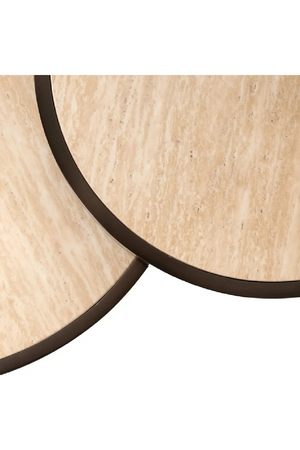 Steel Framed Nested Coffee Tables (2) | Richmond Interiors Ronson | Oroa.com