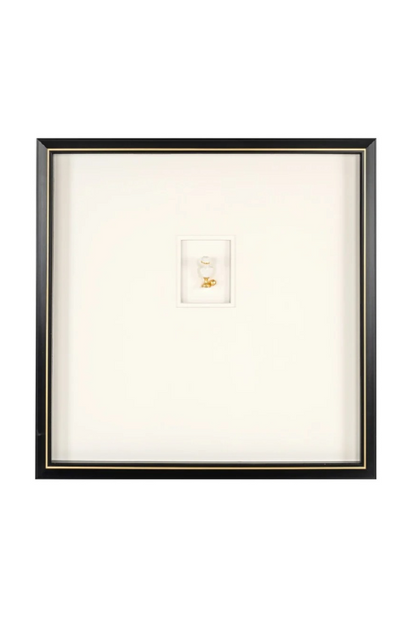 White Framed Sculpture Wall Art | Richmond Interiors Hanna | Oroa.com