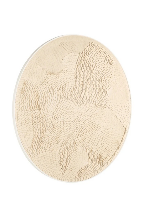 White Round Wall Art | Richmond Interiors Flow | Oroa.com