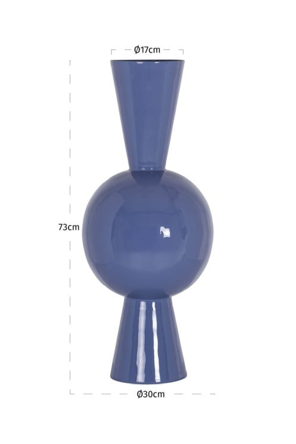 Double Conical Sphere Vase | Richmond Interiors Arliss | Oroa.com