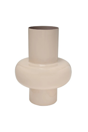 Cream Enamel Vase | Richmond Interiors Benice | Oroa.com