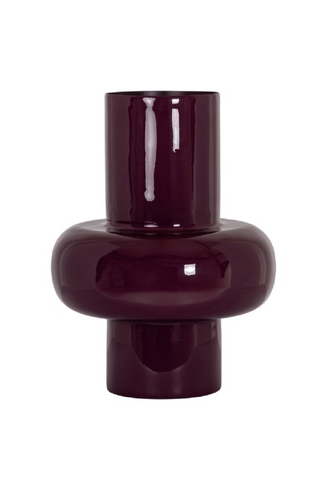 Glossy Burgundy Vase | Richmond Interiors Ashlyn | Oroa.com