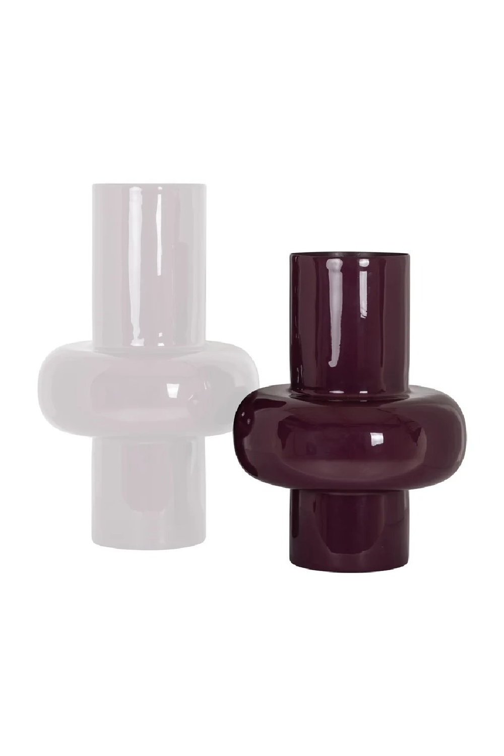 Glossy Burgundy Vase | Richmond Interiors Ashlyn | Oroa.com