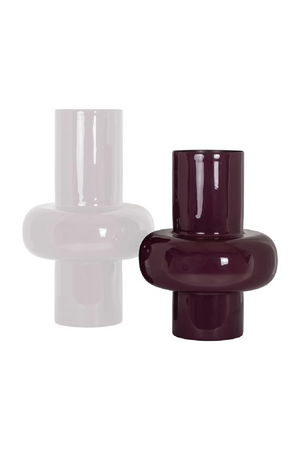 Glossy Burgundy Vase | Richmond Interiors Ashlyn | Oroa.com