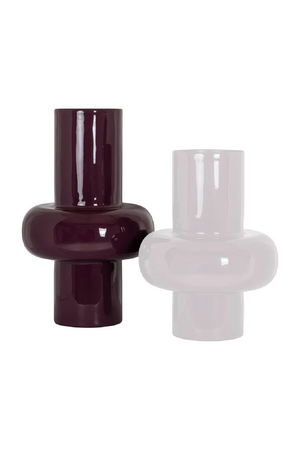 Glossy Burgundy Vase | Richmond Interiors Ashlyn | Oroa.com