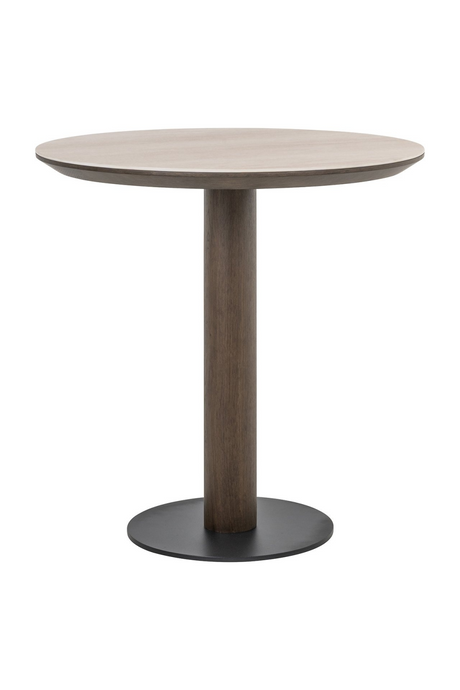 Brown Oak Bistro Table | Richmond Interiors Ritz | Oroa.com