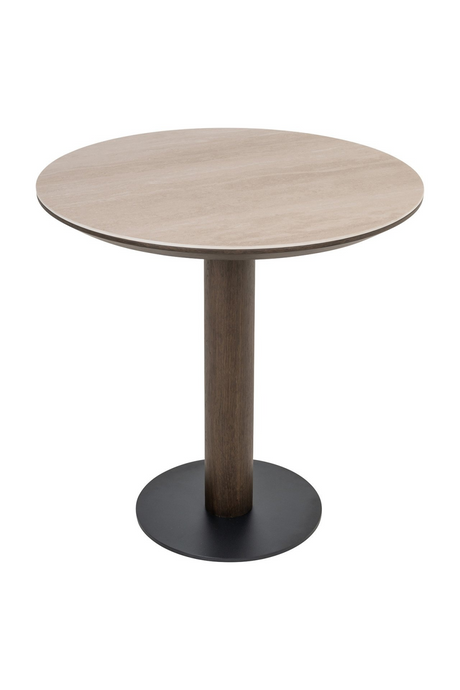Brown Oak Bistro Table | Richmond Interiors Ritz | Oroa.com