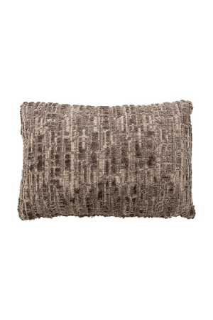 Gray Textured Rectangular Cushion | Richmond Interiors Olin | Oroa.com