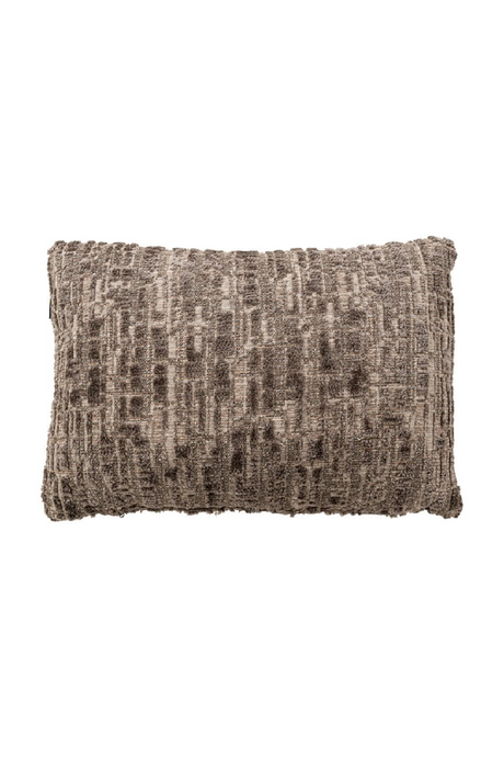Gray Textured Rectangular Cushion | Richmond Interiors Olin | Oroa.com