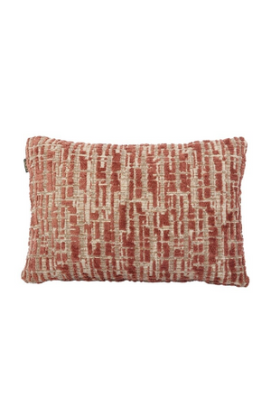 Terracotta-Colored Rectangular Cushion | Richmond Interiors Eli | Oroa.com