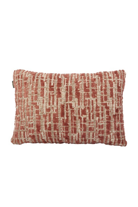 Terracotta-Colored Rectangular Cushion | Richmond Interiors Eli | Oroa.com