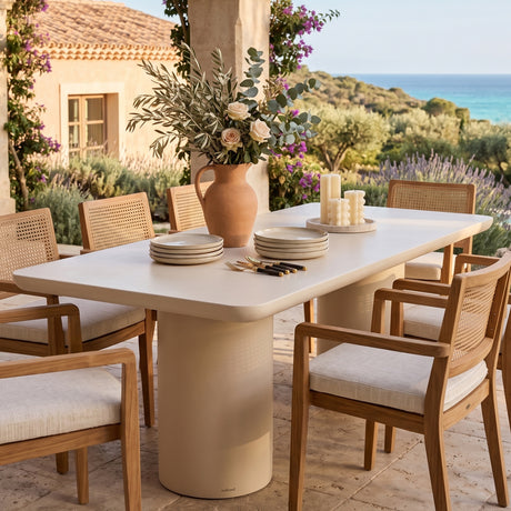   Concrete Indoor/Outdoor Dining Table | Oroa.com