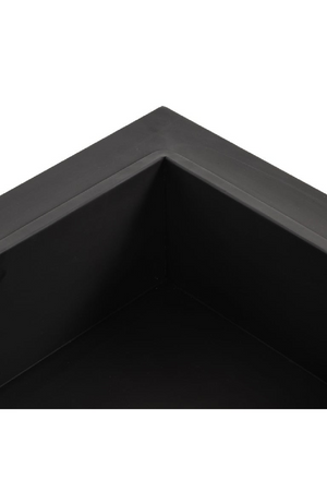 Black Square Fire Pit | Richmond Interiors Nerium | Oroa.com