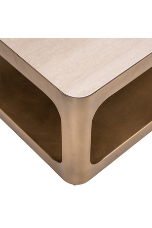 Rectangular Ceramic Coffee Table | Richmond Interiors Claridge | Oroa.com