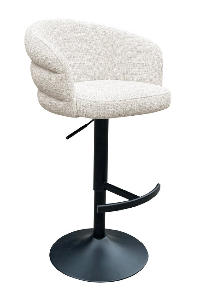 Curved Swivel Bar Stool | Richmond Interiors Nikki | OROA.com