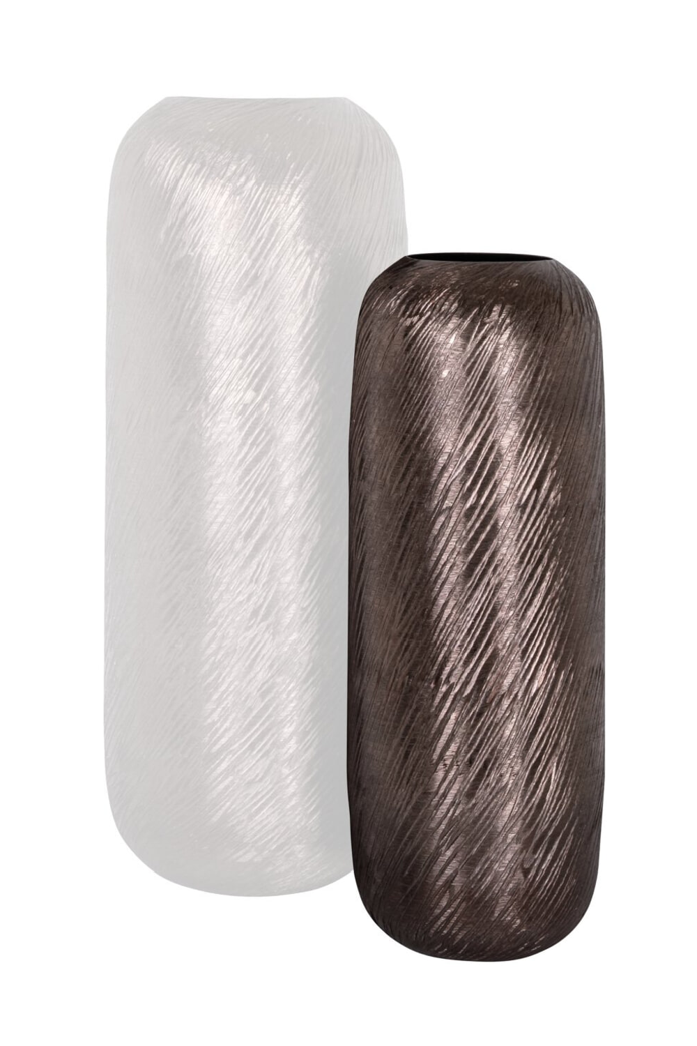 Smoke Aluminum Vase | Richmond Interiors Jilla | Oroa.com