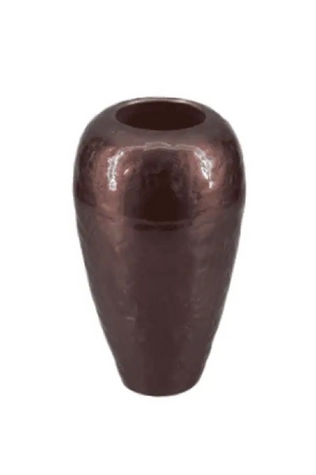 Dark Brown Aluminum Vase | Richmond Interiors Jillisa | Oroa.com
