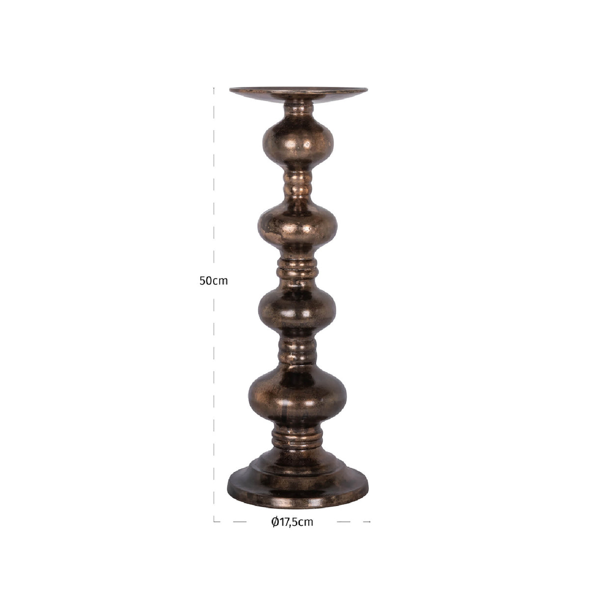   Copper Candle Holder | Oroa.com