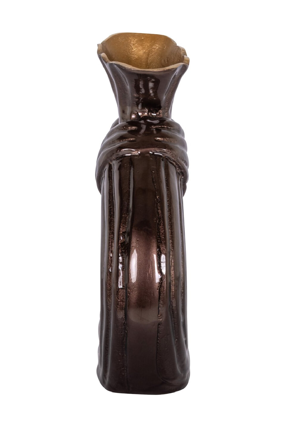Dark Brown Aluminum Vase | Richmond Interiors Suen | Oroa.com
