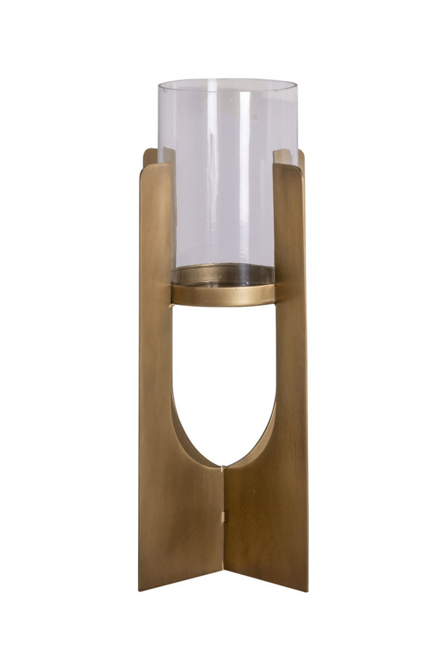 Gold Iron Candle Holder | Richmond Interiors Dalou | Oroa.com