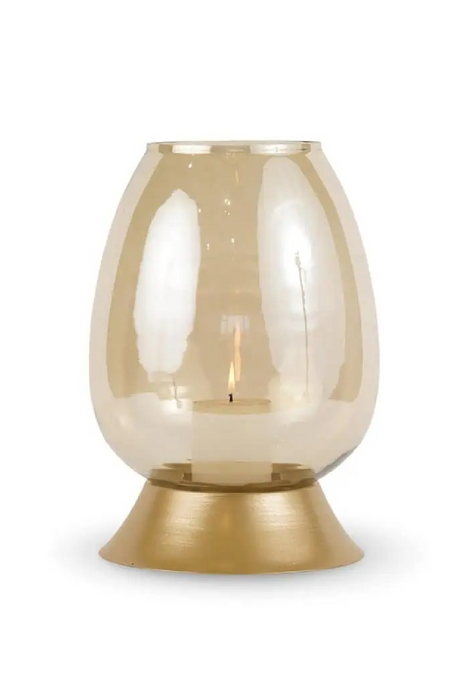 Gold Glass Candle Holder S | Richmond Interiors Aubine | Oroa.com