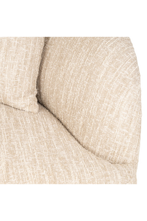 Beige Curved Lounge Sofa | Richmond Interiors Pandora | Oroa.com