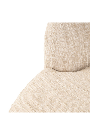 Beige Curved Lounge Sofa | Richmond Interiors Pandora | Oroa.com